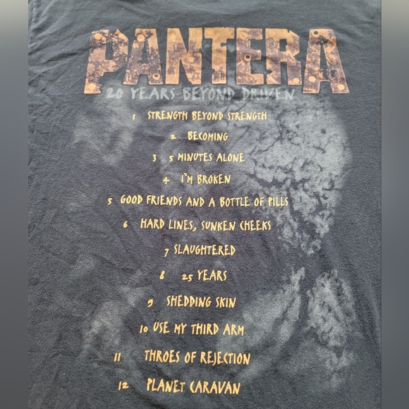 Pantera Band T-Shirt - Picture 1 of 5